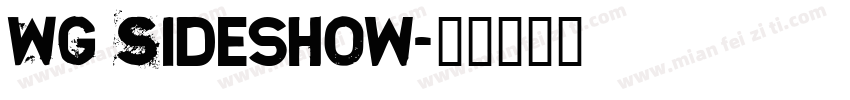 WG Sideshow字体转换